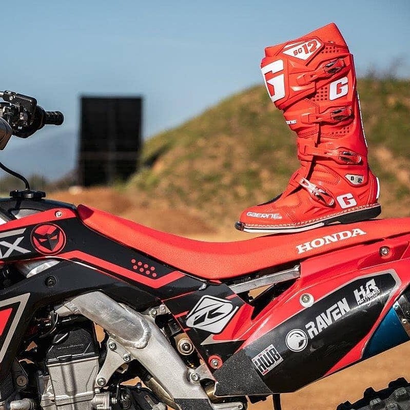 Gaerne SG-12 バイクブーツ レッド