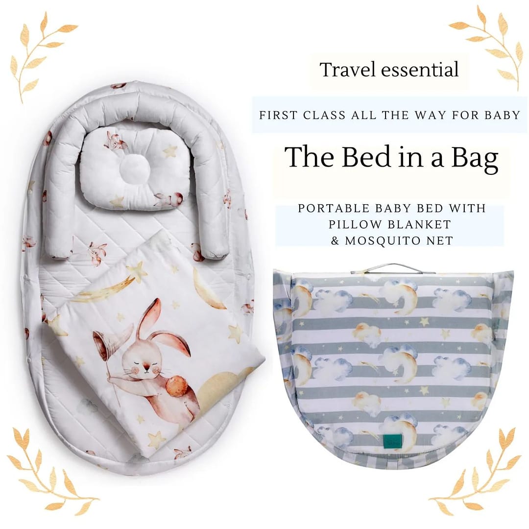 Baby bed in a bag best sale