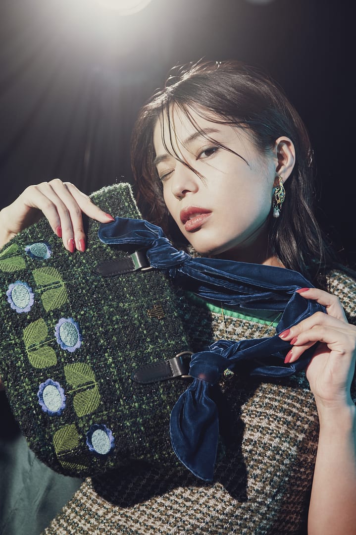 【大放出セール】 16,000円 帽子 ラビット ファー アナスイ 新品 （Anna Japan Sui 帽子