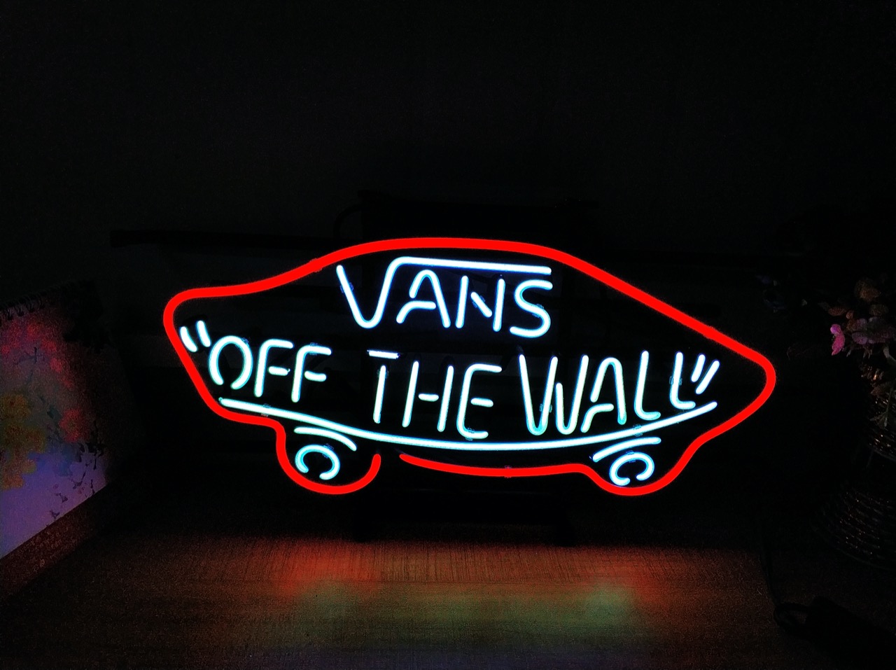 Vans Off The Wall Neon Sign HAPPYNEON