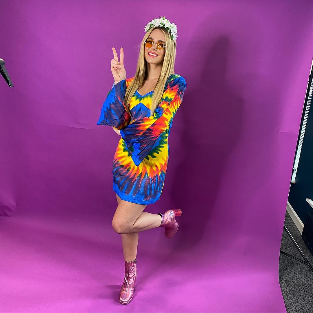 1960s Tie Dye Costume Smiffys