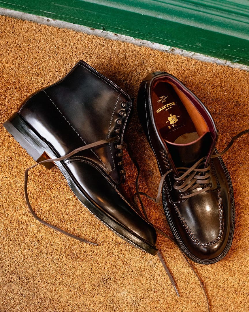 Alden Colour 8 Cordovan Indy Boot M1906HC Clutch Cafe