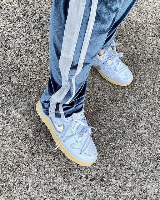 Off white nike store dunk low