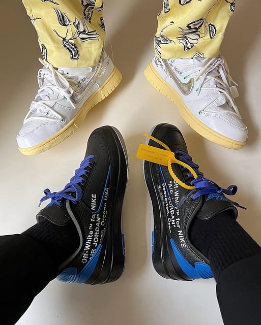 lot 1 off white dunks