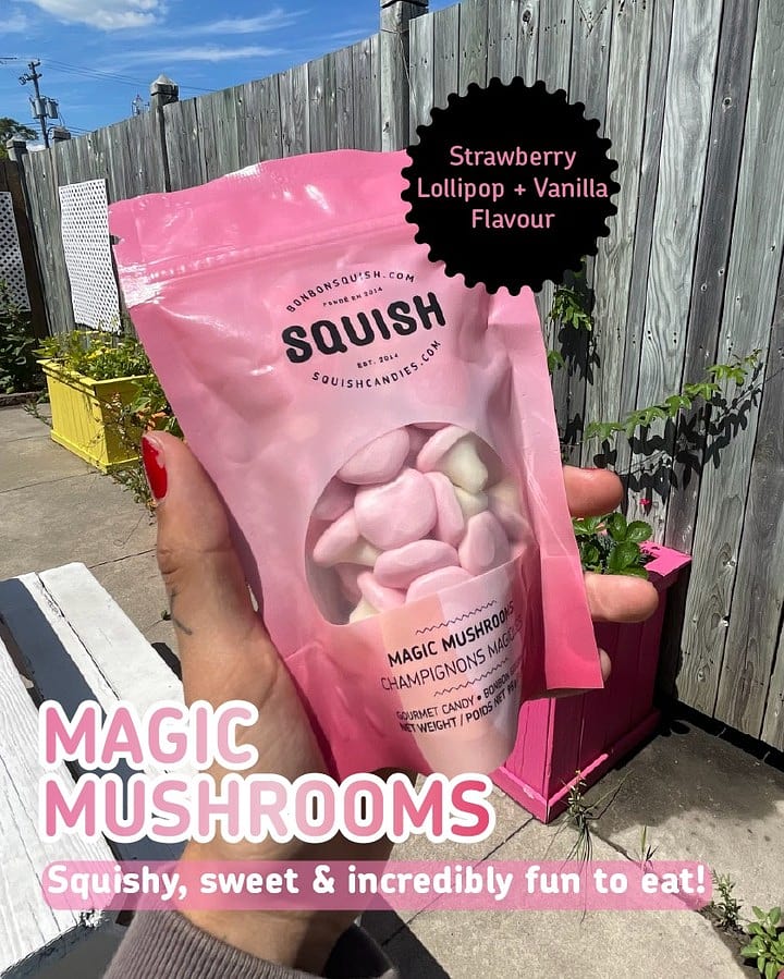 Magic Mushrooms Gummies | SQUISH Candies – Squish Candies Canada