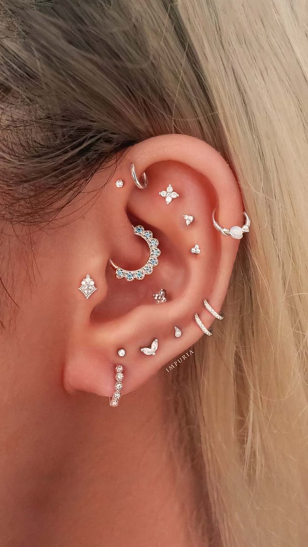 Whole ear meister piercings