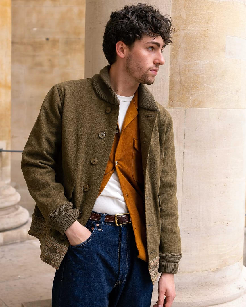 ジョーマッコイ C.C.C. WOOL JACKET OLIVE (44) C.C.C. WOOL JACKET / OLIVE | JOE JACKET(レザー以外) | The